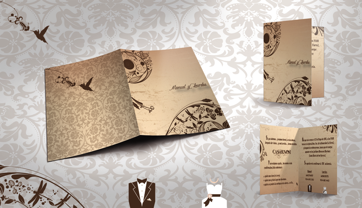 Invitación de bodas