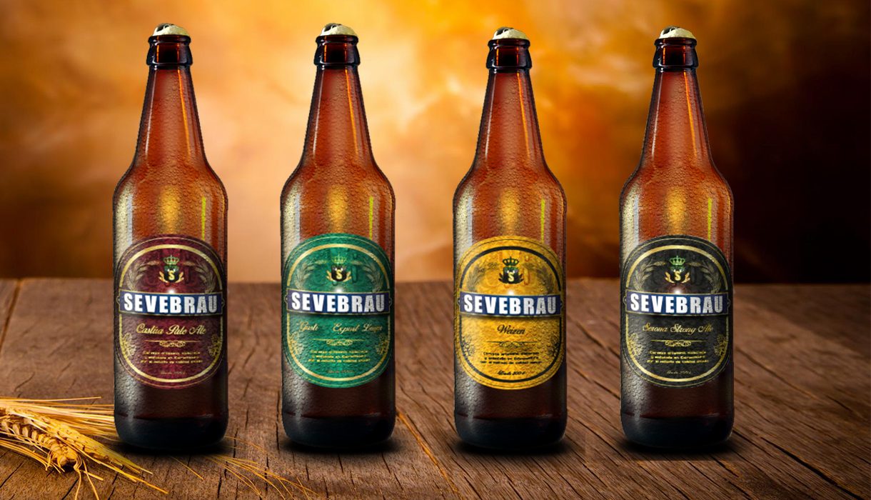 Cerveza Sevebrau.