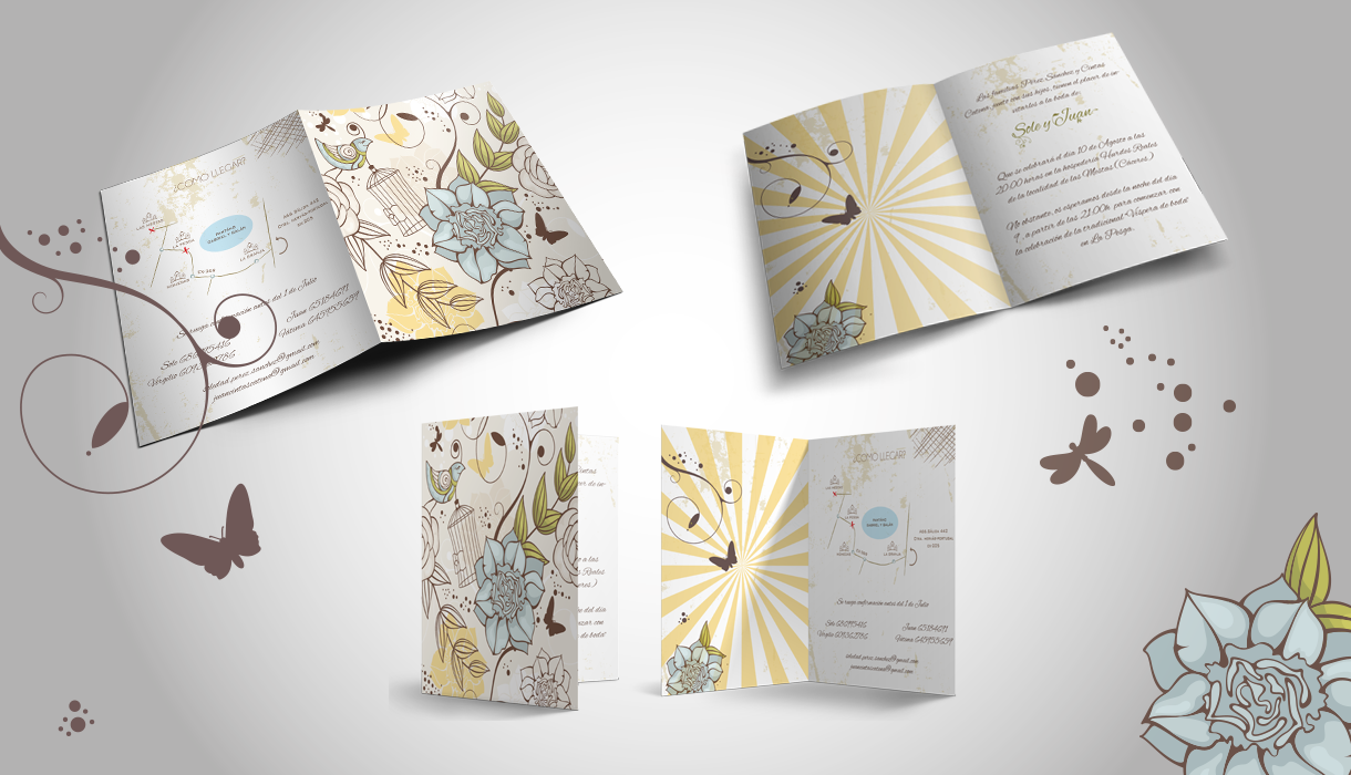 Invitación de boda