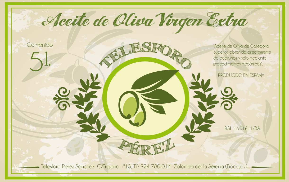 Aceite Oliva Telesforo